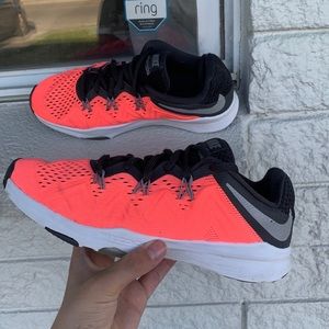 Neon coral Nike Zoom Condition Trainers